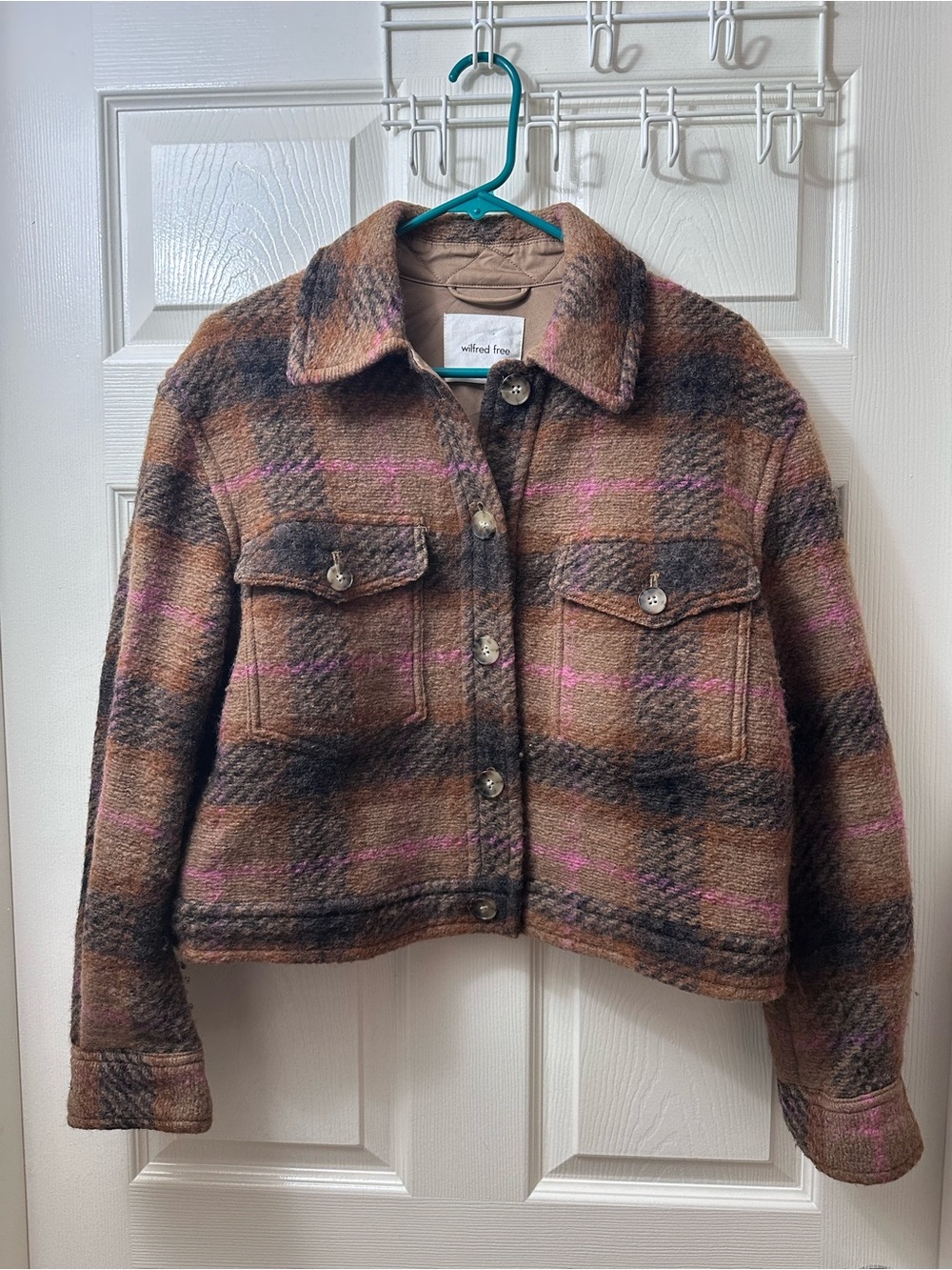 Aritzia Wilfred Autumn Shirt Jacket Womens Small
